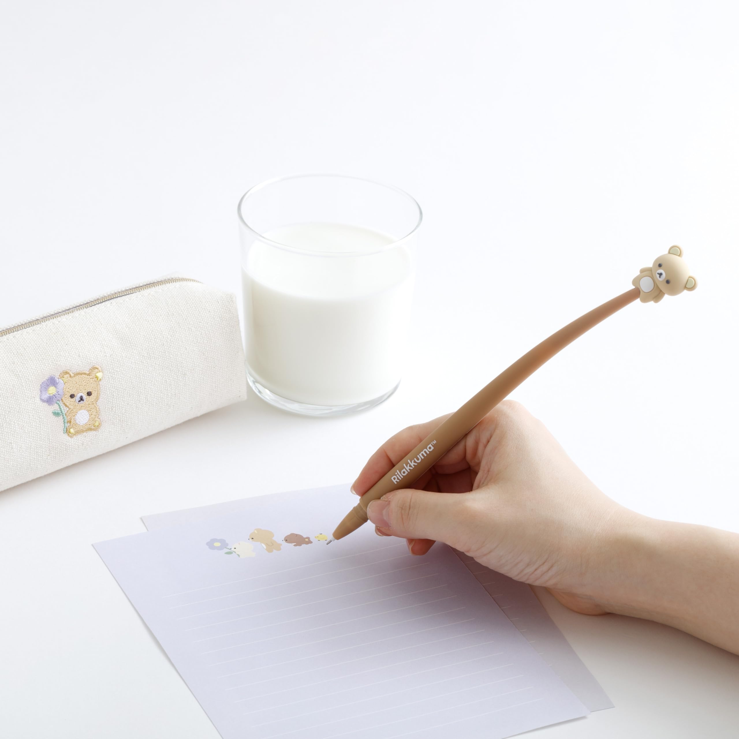 Amazon.co.jp: サンエックス リラックマ くねくねボールペン